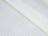 TRANSPERANT SKY YELLOW CHECKS PREMIUM MIX LINEN SHIRT FABRIC.